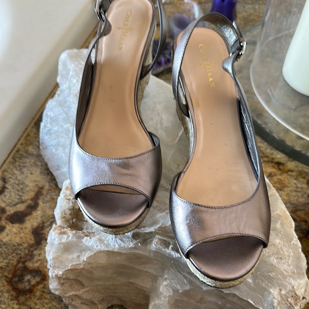 Elegant Silver Women's Shoes